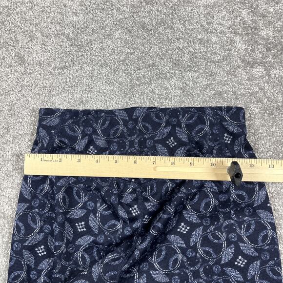 Patagonia Leggings Womens XXS Capilene Midweight Base Layer Graphic Print Blue - Picture 7 of 8